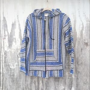 Southwestern Blanket Chore Garden Farm Jacket Size Large
